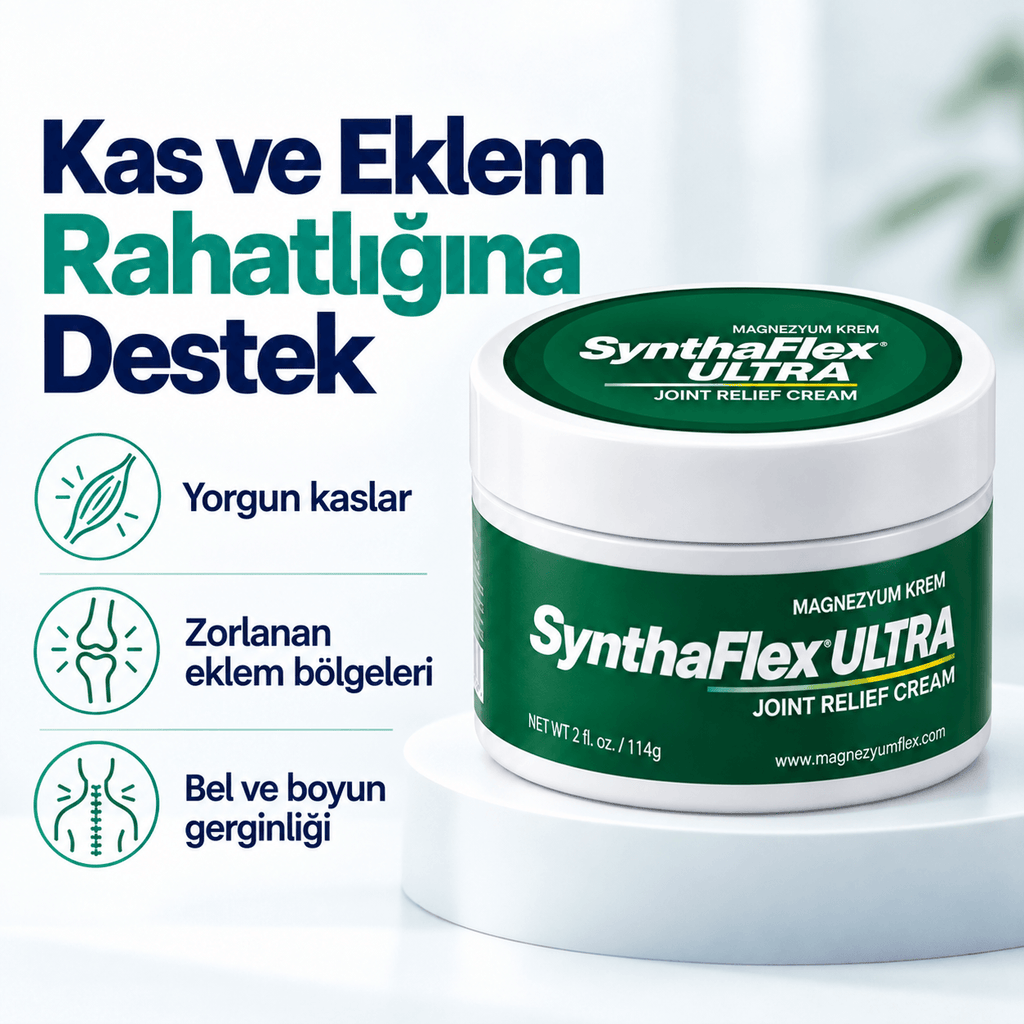 MagnezyumFlex Magnezyumlu Masaj Kremi (Rahatlatıcı)